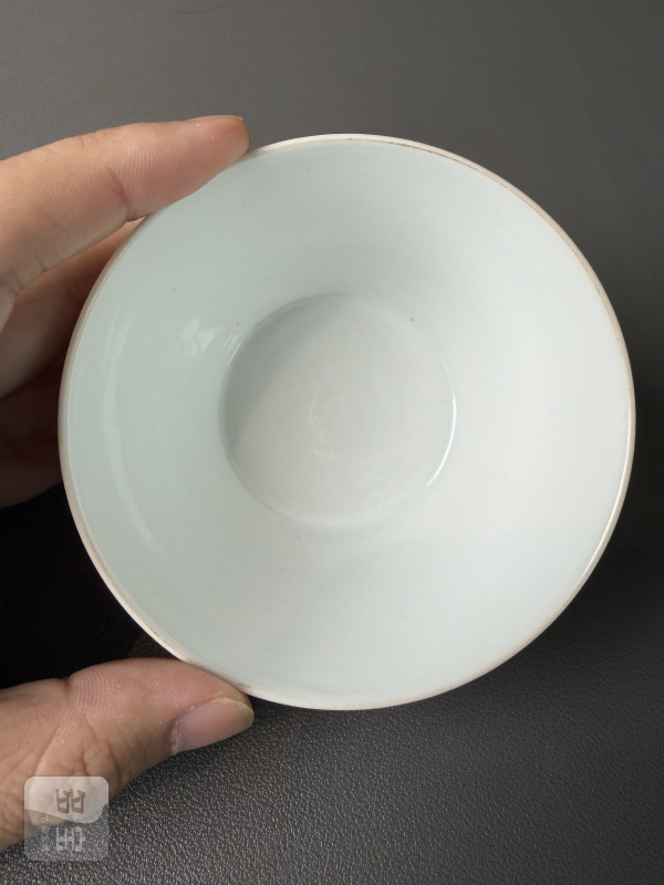 清 矾红百蝠纹套杯一组十件 - 图29